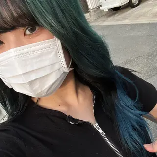 ロング カラー カラー/韓国レイヤー /ブリーチ/hinaのヘアスタイル