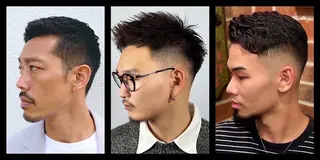 ショート メンズ 福満 拓のヘアスタイル