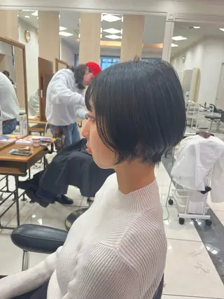 ショート バレイヤージュ/ヘア アレンジ/shionのヘアスタイル