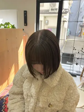 ショート カラー miyu /レイヤー/ブリーチのヘアスタイル