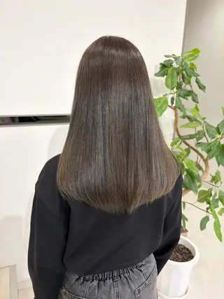 セミロング カラー amoretto _kokoroのヘアスタイル