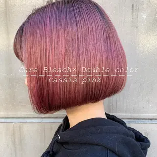 ショート カラー CALAMARI所属・ツヤ髪髪質改善 yu-kiのヘアスタイル