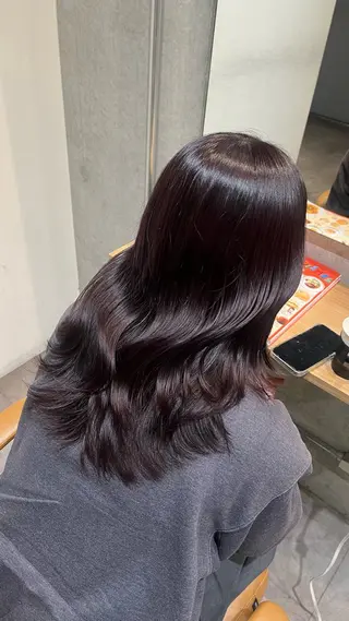 セミロング カラー パーマ/ボブカット kanohaのヘアスタイル