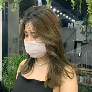 セミロング MEY HAIR所属・カットモデル 募集Narumi🌸のヘアスタイル