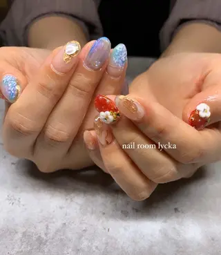 ネイル ﾈｲﾙﾙｰﾑﾘｯｶ 𝐦𝐚𝐲𝐮のネイルデザイン