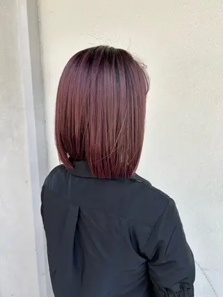 ショート ブルー所属・岩野 有紗のヘアスタイル