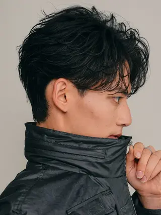 パーマ メンズ fifth神宮前 たつやのヘアスタイル
