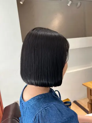 ミディアム カラー 🥀韓国ヘア🥀 宮津真菜のヘアスタイル