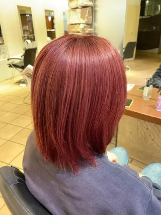 セミロング 西岡 あつみ/ 堀江美容室のヘアスタイル