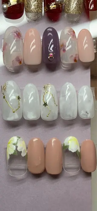 ネイル nail atelier new moon所属・森 貴子のネイルデザイン