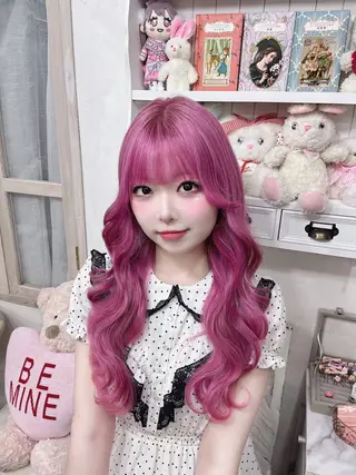 ロング ハイトーン/アレンジ かなで⊹ ࣪ ˖⟡のヘアスタイル