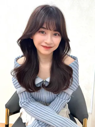 ロング 縮毛矯正⭐️ TAKAHIROのヘアスタイル