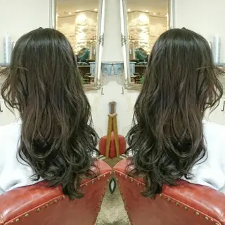 セミロング カラー RITA Hairs所属・☆艶髪・美髪☆ 川本のヘアスタイル