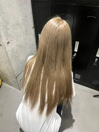 ロング カラー 駅チカ【ali'i】 アリイ花崎友美☘のヘアスタイル