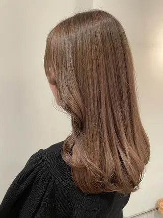 ロング 韓国風ヘア♡ runaのヘアスタイル