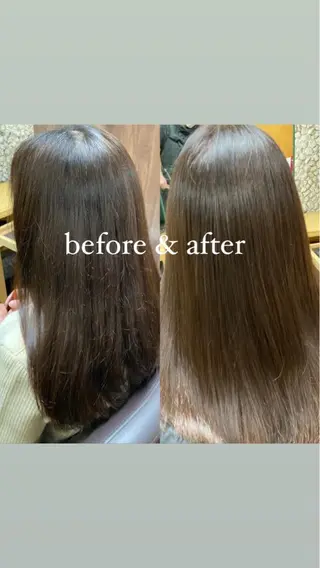 ロング katae sayoriのヘアスタイル