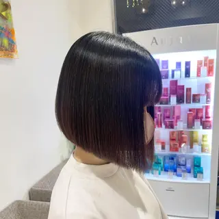 ミディアム Ash国立店 池田勇一”のヘアスタイル