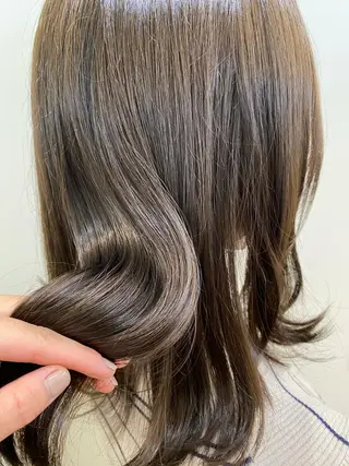 ミディアム カラー マツモト カラー/ショートボブのヘアスタイル