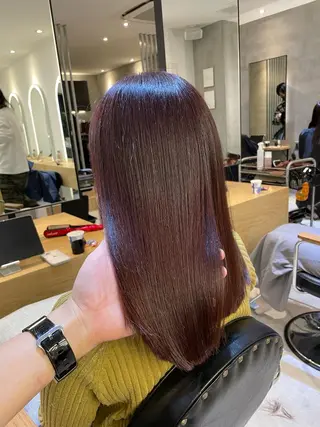 ミディアム 💍美髪矯正💍 山田 涼也のヘアスタイル