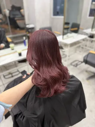 ミディアム カラー 似合わせカラー💛 新宿　本多恵美のヘアスタイル