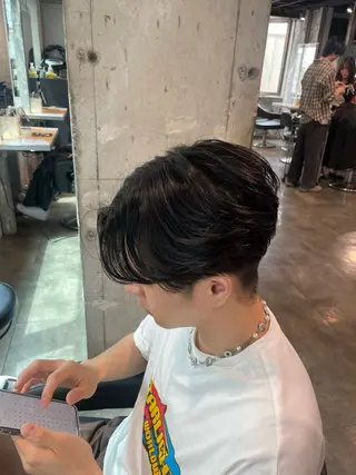 メンズ 🤍ベージュ/透明感 韓国ヘア/まりん🤍のヘアスタイル