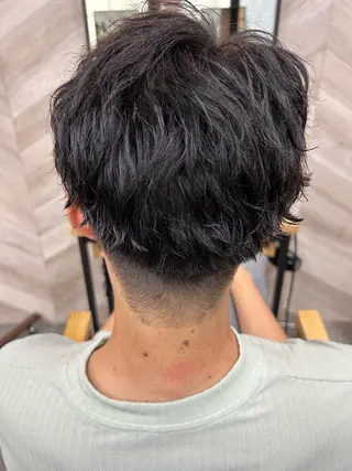 パーマ メンズ 飯塚 沙衣のヘアスタイル