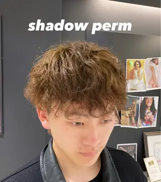 ショート パーマ メンズ 🌈メンズトレンド支 持率No.1/蓮🌈のヘアスタイル