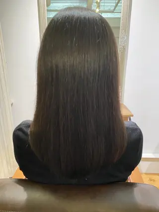 ロング 🦋ミルクティーベー ジュ🦋mayukiのヘアスタイル