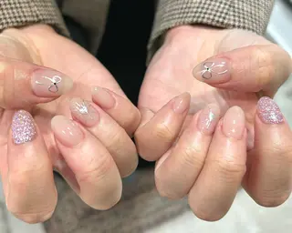 ネイル 0203ムニムサン 💙Mihoのネイルデザイン