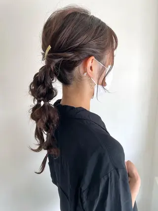 セミロング monolith所属・金井愛華 【monolith】のヘアスタイル