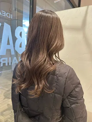 ロング Moka モデル募集のヘアスタイル
