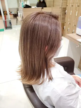 ミディアム カラー 中村 和貴のヘアスタイル
