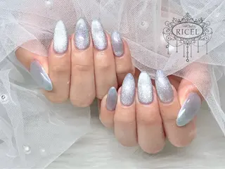 ネイル Nail Salon Ricel所属・WAKANA ‎𖤐 ̖́-‬のネイルデザイン