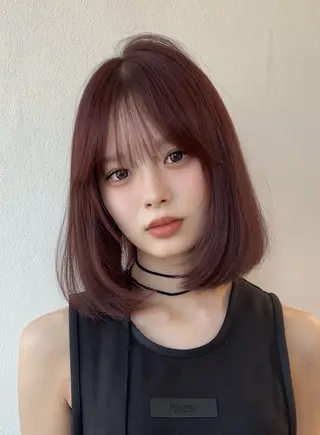 ミディアム ✂️ショート・ボブ Lond　Bloomのヘアスタイル
