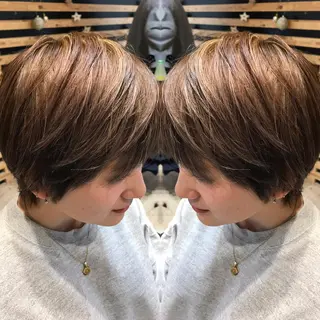 ショート 大久保 隆蔵のヘアスタイル