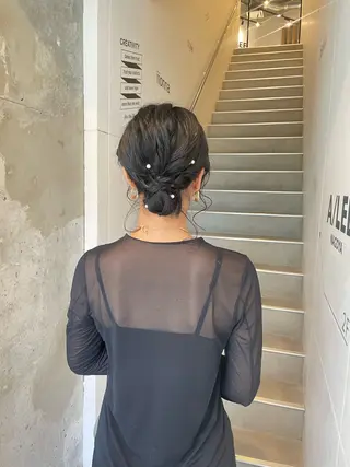 ヘアアレンジ A/LEE所属・久保田 千尋のヘアスタイル