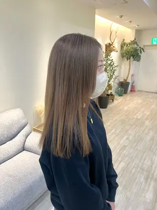 ミディアム Kuku所属・つぼみ/パーマ ／レイヤー／ボブのヘアスタイル