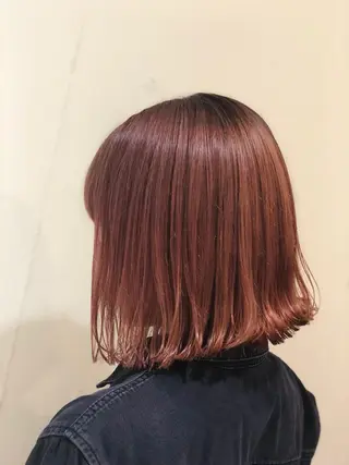 ミディアム カラー パーマ ヘアアレンジ 【ツヤ髪美容師】 ツダケイスケのヘアスタイル