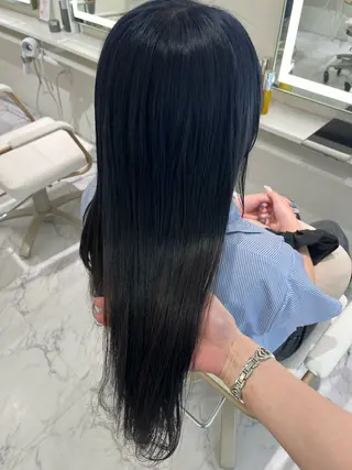 ロング ParveMix /石田 佳澄🩶のヘアスタイル