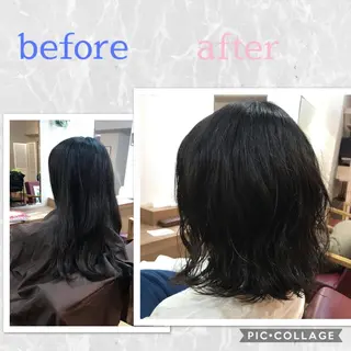 ミディアム パーマ ✅ｼｪｱｻﾛﾝJAM 相田友和のヘアスタイル