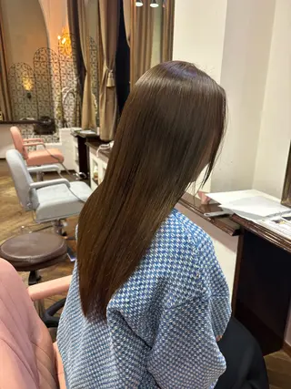 ロング カラー rendez-vous所属・勝田 沙耶のヘアスタイル