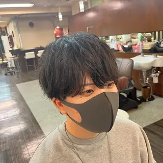 カラー メンズ 💎森 ハリス誠一💎のヘアスタイル