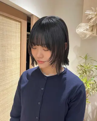ショート カラー KANO🌷 ブリーチなしカラーのヘアスタイル