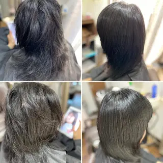 セミロング ゴトウ エイイチのヘアスタイル