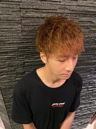 ミディアム 齋藤 大晟のヘアスタイル