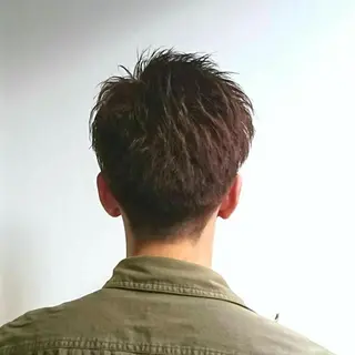 メンズ カラー ショート ヘアアレンジ かわい ゆうな 髪質改善/縮毛矯正のヘアスタイル