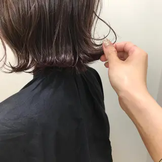 カラー riho/ブリーチ/ デザインカラー/辻堂のヘアスタイル