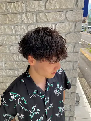 パーマ メンズ メンズ特化/ 黒須輝昌のヘアスタイル