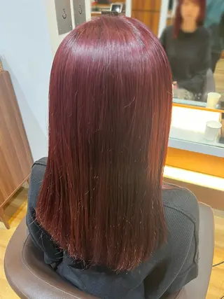ロング カラー のりなが れおのヘアスタイル