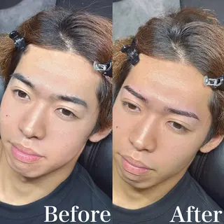 メンズ アイブロウ 16日○Re:gid Yusukeの眉毛・アイブロウイメージ